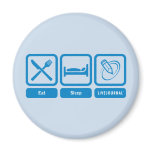 Eat, Sleep, LiveJournal Magnets