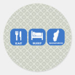 Eat Sleep Madagascar Stickers