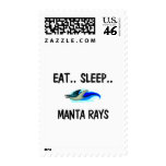 Eat Sleep MANTA RAYS postage