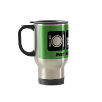 eat sleep math coffee mug