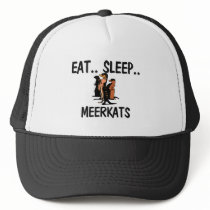 Eat Sleep MEERKATS Mesh Hats