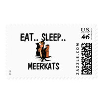 Eat Sleep MEERKATS postage