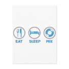  - Eat, Sleep and Mix once again. Thats the DJ lifestyle, nothing brings you greater pleasure then eating, sleeping and then going out for a night of mixing your favourite tunes for money.

***DONT FORGET ALL OUR DESIGNS COME IN A WIDE RANGE OF T-SHIRTS AN: Sizes 