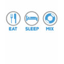 Eat, Sleep, Mix Again - DJ Disc Jockey Music Deck t-shirts