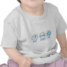infant_tshirt - Eat, Sleep and Mix once again. Thats the DJ lifestyle, nothing brings you greater pleasure then eating, sleeping and then going out for a night of mixing your favourite tunes for money.

***DONT FORGET ALL OUR DESIGNS COME IN A WIDE RANGE OF T-SHIRTS AN: Sizes  Available colors: white