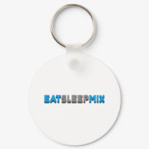 Eat Sleep Mix keychains by HOTDJGEAR Eat Sleep Mix keychains