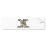 Eat Sleep MONITOR LIZARDS Bumper Stickers