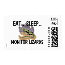 Eat Sleep MONITOR LIZARDS postage