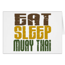 Eat Sleep Muay Thai 1 cards