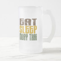 Eat Sleep Muay Thai 1 Mug