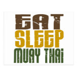 Eat Sleep Muay Thai 1 Postcards