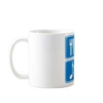 Eat Sleep Music - Blue Mug