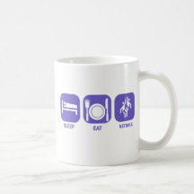 Eat Sleep Netball Mugs