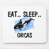Eat Sleep ORCAS Mouse Pads