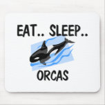Eat Sleep ORCAS mousepads