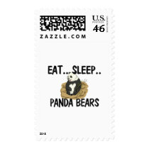 Eat Sleep PANDA BEARS postage by AnimalShirts Eat Sleep PANDA BEARS postage