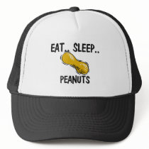 Eat Sleep PEANUTS hats
