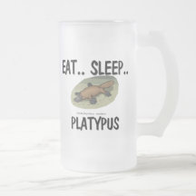 Eat Sleep PLATYPUS Mugs