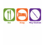 Eat Sleep Play Clarinet Tees
