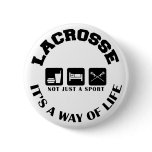 Eat Sleep Play Lacrosse Pins