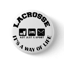 Eat Sleep Play Lacrosse Pins