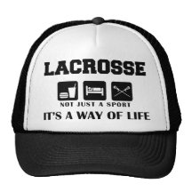 Eat Sleep Play Lacrosse Mesh Hat
