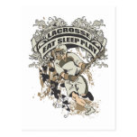Eat, Sleep, Play Lacrosse Postcard