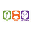 Eat Sleep Play Lacrosse posters