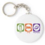 Eat Sleep Play Rugby Key Chain