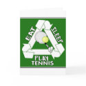 Eat Sleep PLAY TENNIS! cards by sportsstuff Eat Sleep PLAY TENNIS! cards