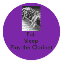 Eat, Sleep, Play the Clarinet stickers by GHSclarinet01 Eat, Sleep, Play the Clarinet stickers