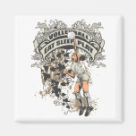 Eat, Sleep, Play Volleyball Magnet