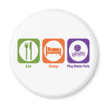 Eat Sleep Play Water Polo magnets