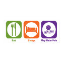 Eat Sleep Play Water Polo posters