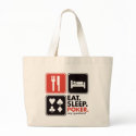 Eat Sleep Poker bags