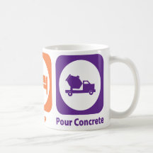 Eat Sleep Pour Concrete Mugs