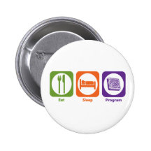 Eat Sleep Program Buttons