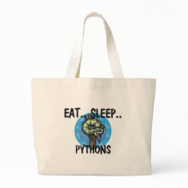 Eat Sleep PYTHONS bags by AnimalShirts Eat Sleep PYTHONS bags