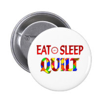 Eat Sleep Quilt buttons