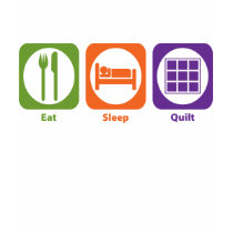 Eat Sleep Quilt t-shirts by 1000suns Eat Sleep Quilt t-shirts