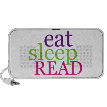 Eat, Sleep, READ - Retro PC Speakers