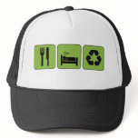 Eat, Sleep, Recycle Hat