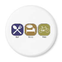 Eat Sleep Ride magnets
