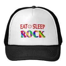 Eat Sleep Rock Trucker Hats