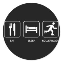 Eat Sleep Rollerblade Sticker