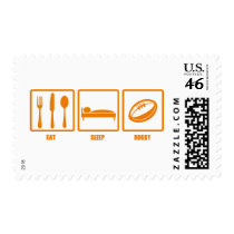 Eat Sleep Rugby postage by eatsleep Eat Sleep Rugby postage
