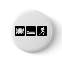 eat sleep run button