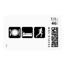 eat sleep run postage by runnersboutique eat sleep run postage