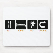 Eat Sleep Run Repeat mousepads by Timcc2007 Eat Sleep Run Repeat mousepads