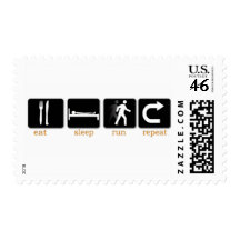 Eat Sleep Run Repeat Stamp